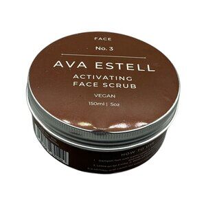 Ava Estell Activating Face Scrub Vegan No. 3 150ml / 5oz Brown Sugar Exfoliator